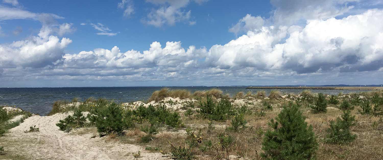 Lubmin Strand Ostsee Dünen