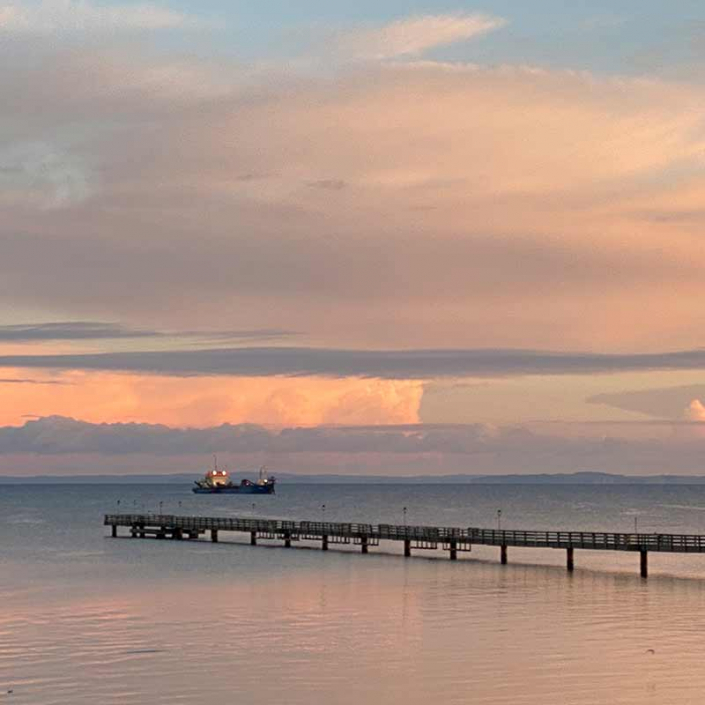 Lubmin Strand Ostsee Seebrücke