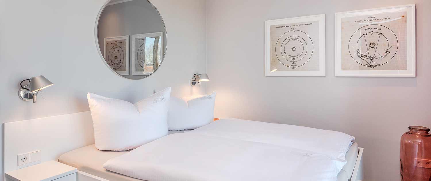 Appartement Ferienwohnung Lubmin Lobster Schlafzimmer