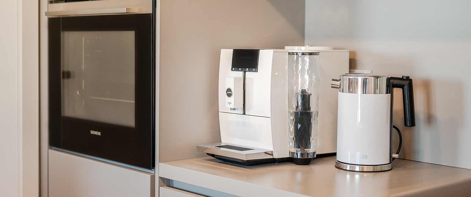 Appartement Ferienwohnung Lubmin Lobster Küche