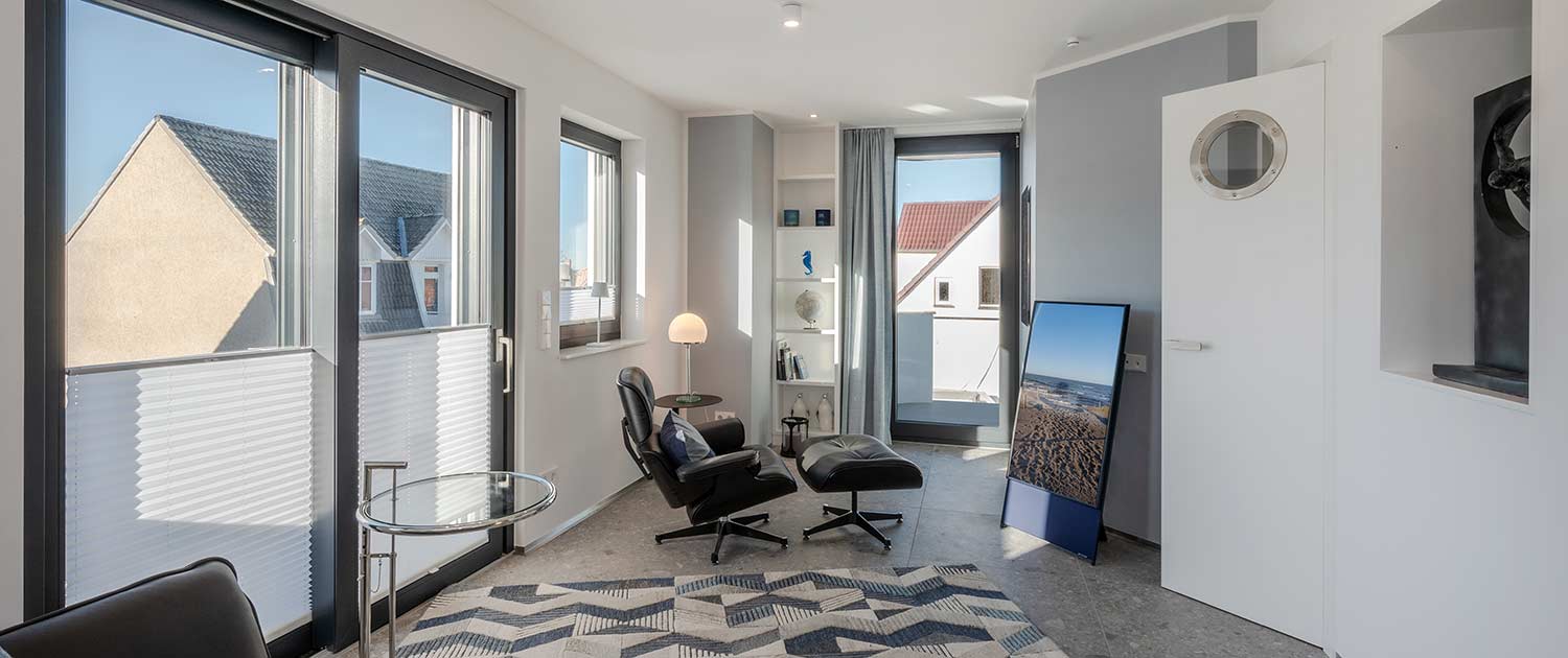 Appartement Ferienwohnung Lubmin Stormy Wohnzimmer