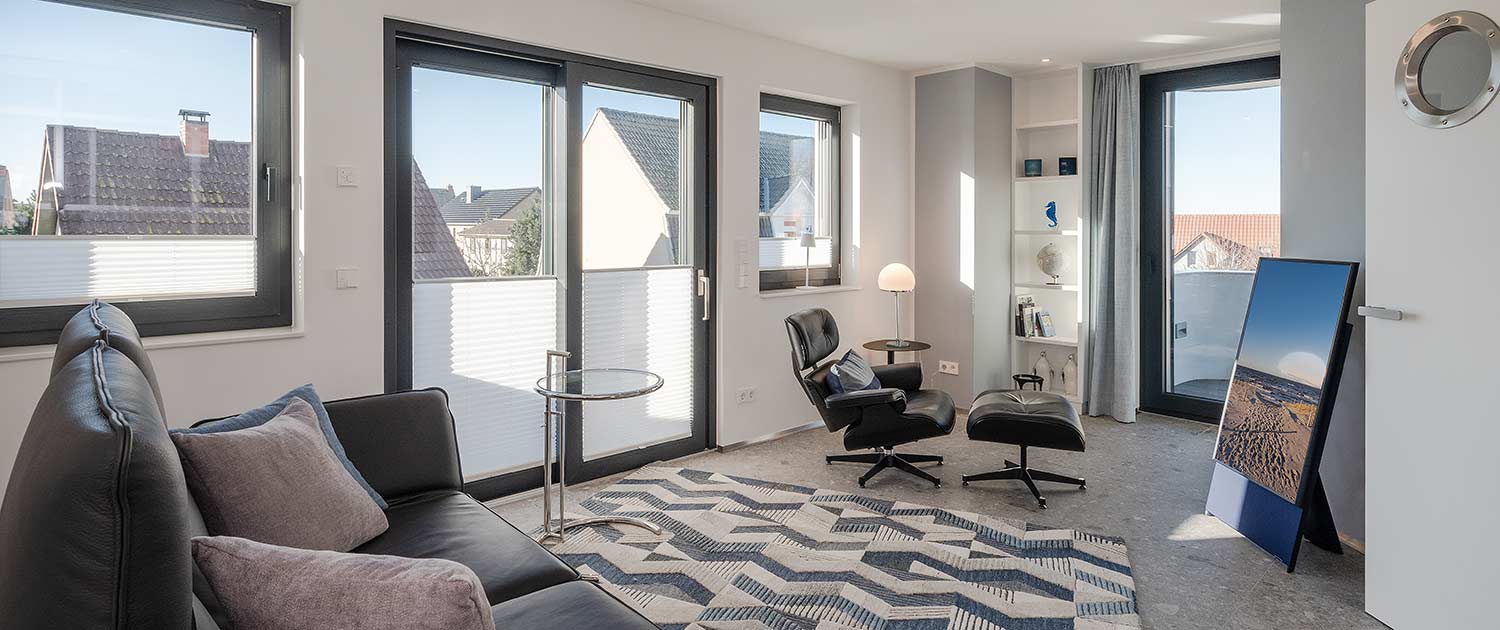 Appartement Ferienwohnung Lubmin Stormy Wohnzimmer