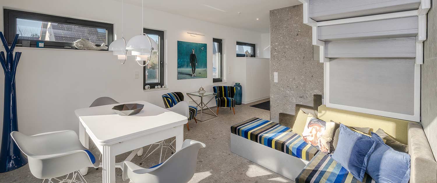 Appartement Ferienwohnung Lubmin Stormy Wohnbereich