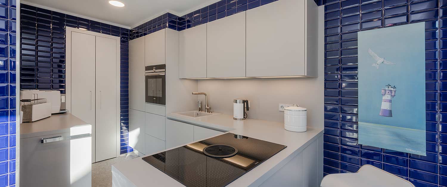 Appartement Ferienwohnung Lubmin Stormy Küche