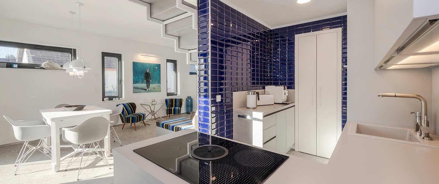 Appartement Ferienwohnung Lubmin Stormy Essbereich Küche