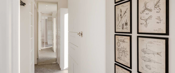 Appartement Ferienwohnung Lubmin Stormy Kleiderschrank