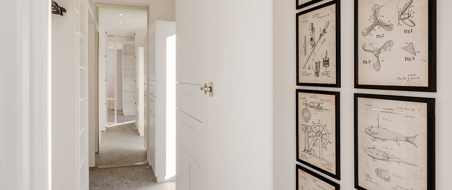 Appartement Ferienwohnung Lubmin Stormy Kleiderschrank