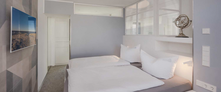 Appartement Ferienwohnung Lubmin Stormy Schlafzimmer