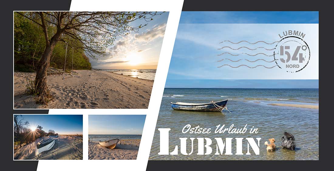 Postkarte 54 Grad Nord Lubmin Nauticum